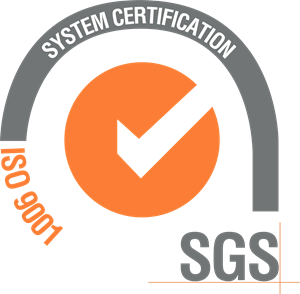 SGS ISO 9001 system certification mark